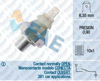 FAE 12930 Yag Basinc Sensoru Audi A3 (8l1) A4 (8d2- B5)- A6 (4b2-C5)  1.9tdi